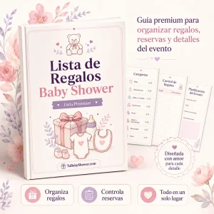 Lista de Regalos Baby Shower – Guía Premium + Plantillas de Organización