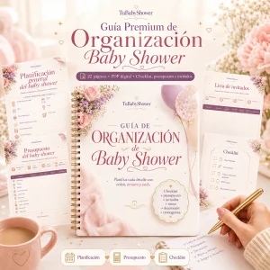 Guía Premium de Organización Baby Shower