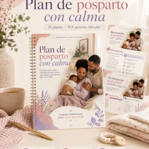 Plan de posparto con calma – PDF premium rellenable
