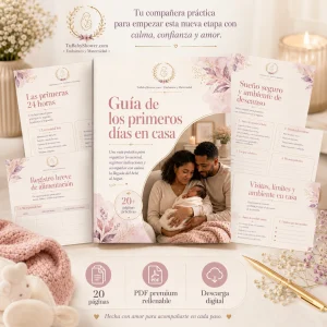 Guía de los primeros días en casa – PDF premium rellenable