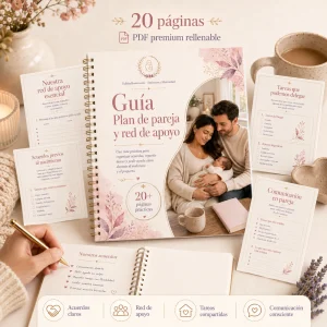 Plan de pareja y red de apoyo – PDF premium rellenable
