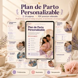 Plan de Parto Personalizable Rellenable