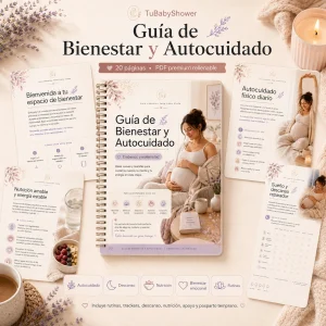 Guía de Bienestar y Autocuidado – PDF premium rellenable