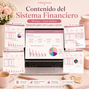 Sistema Financiero Embarazo y Maternidad – Excel premium editable
