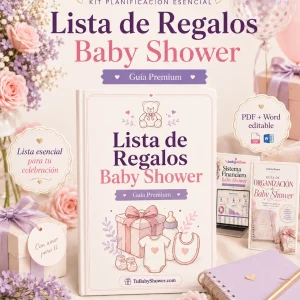 Kit Planificación Esencial Baby Shower – Organización, regalos y presupuesto