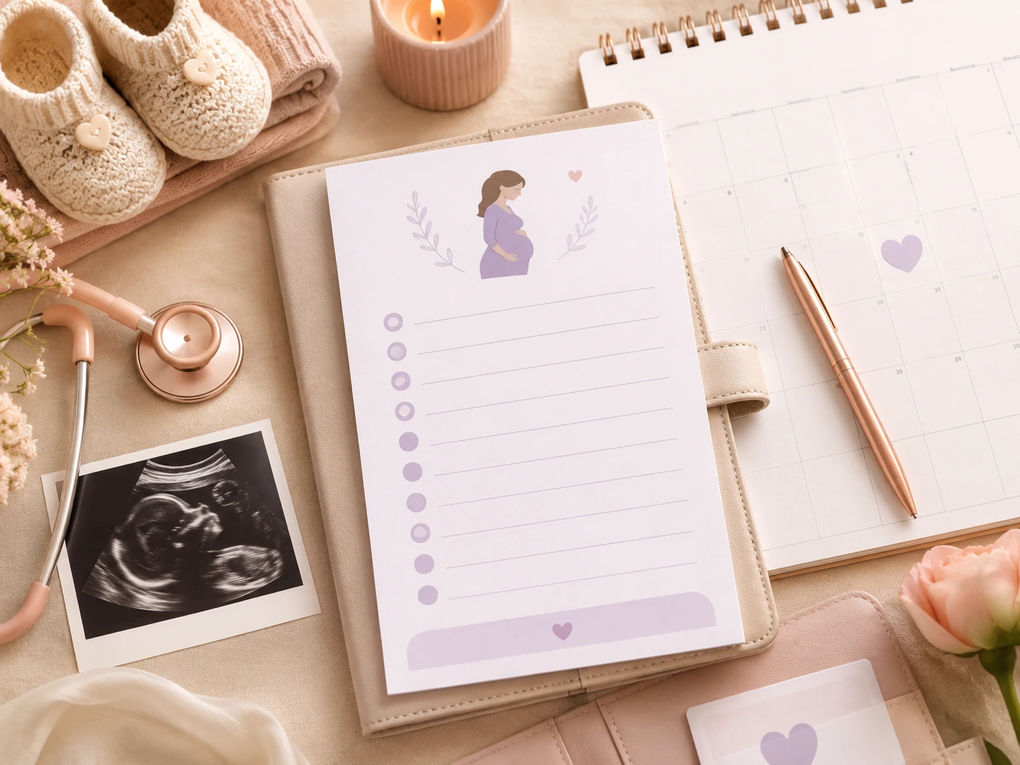 Checklist gratuito para controles prenatales