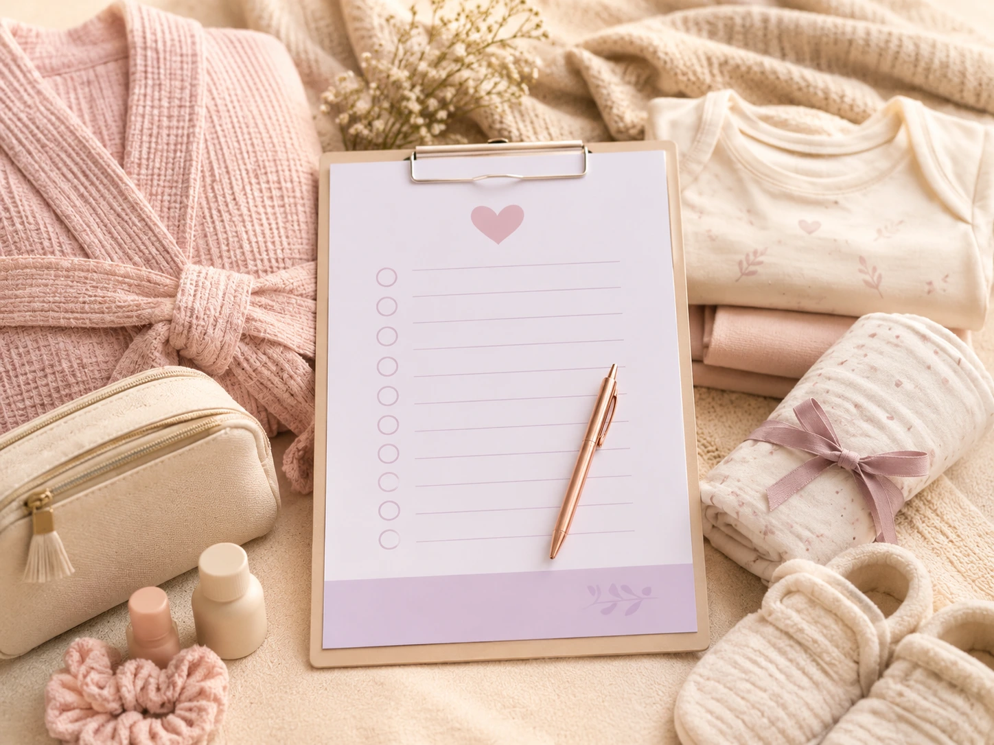 Checklist gratuito de preparación para el parto