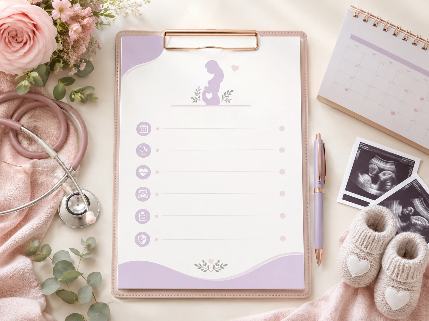 Agenda premium de citas y controles prenatales
