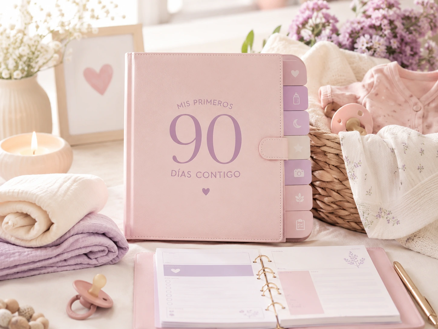 Organizador premium de los primeros 90 días