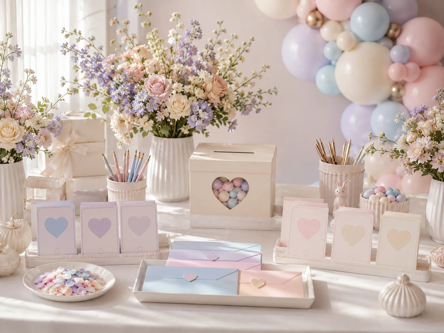 Tarjetas de predicciones para gender reveal