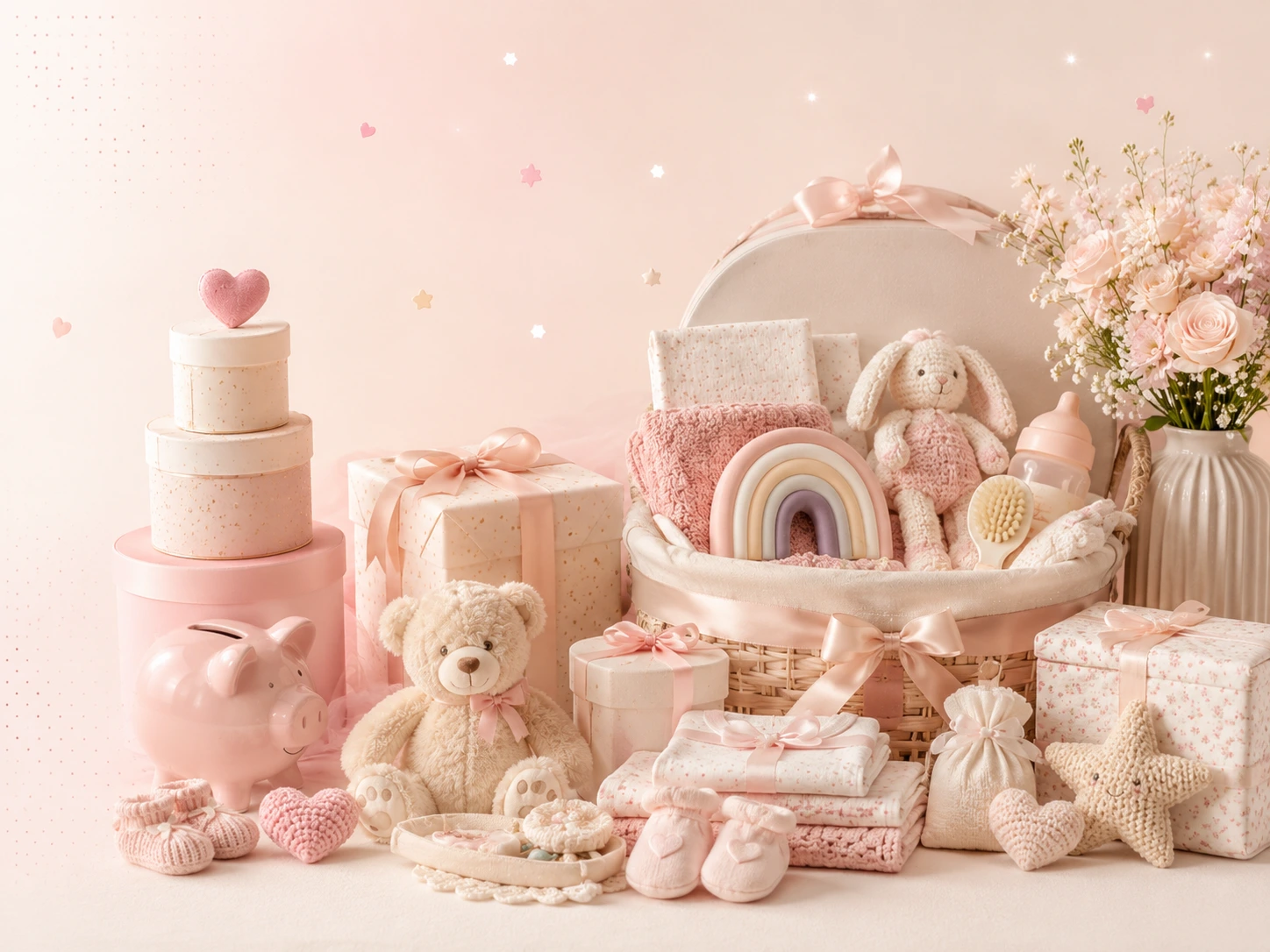 Regalos para bebé en diferentes rangos de precio