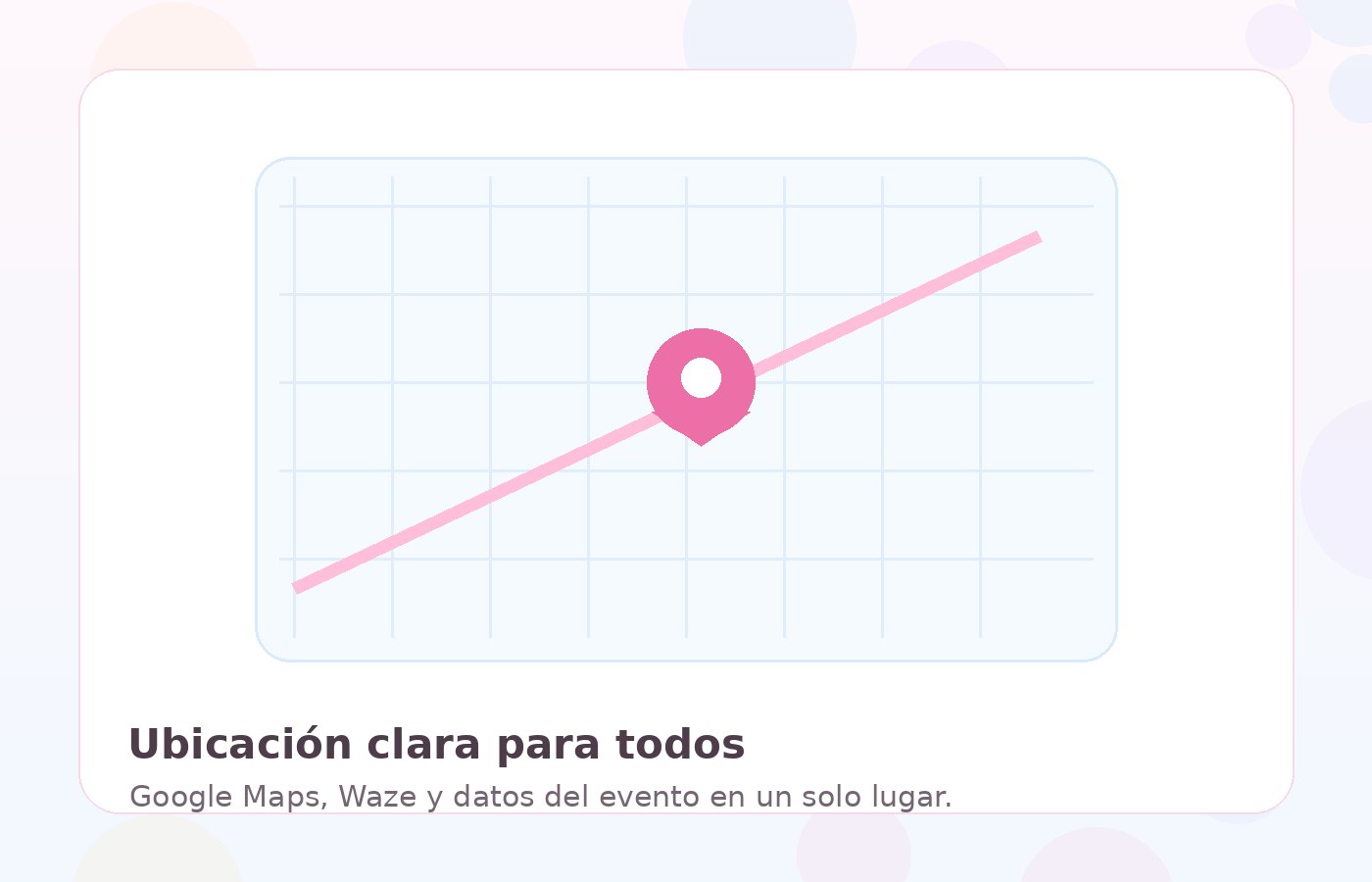 Ubicación del evento