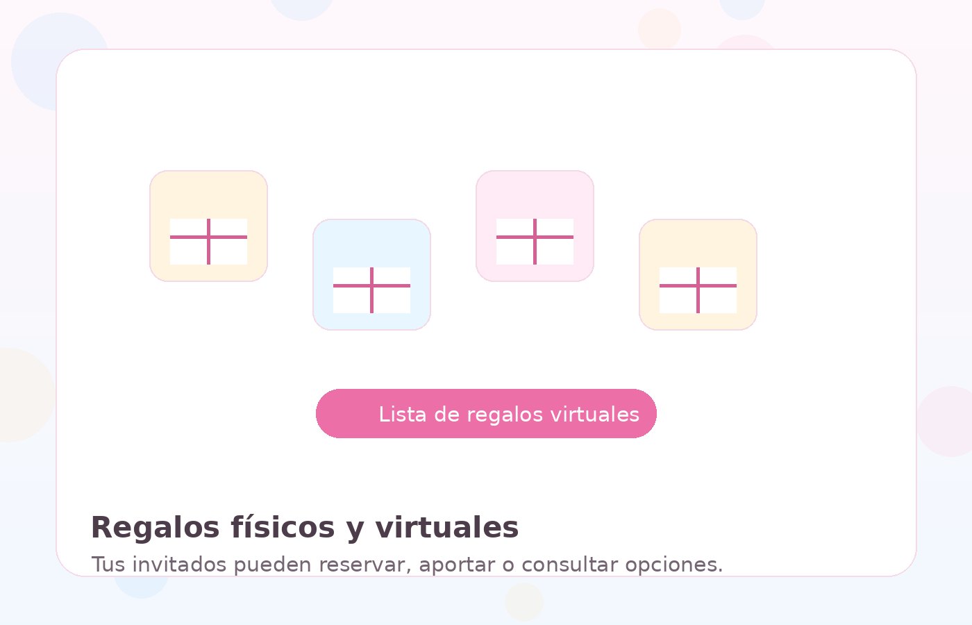 Wishlist de regalos