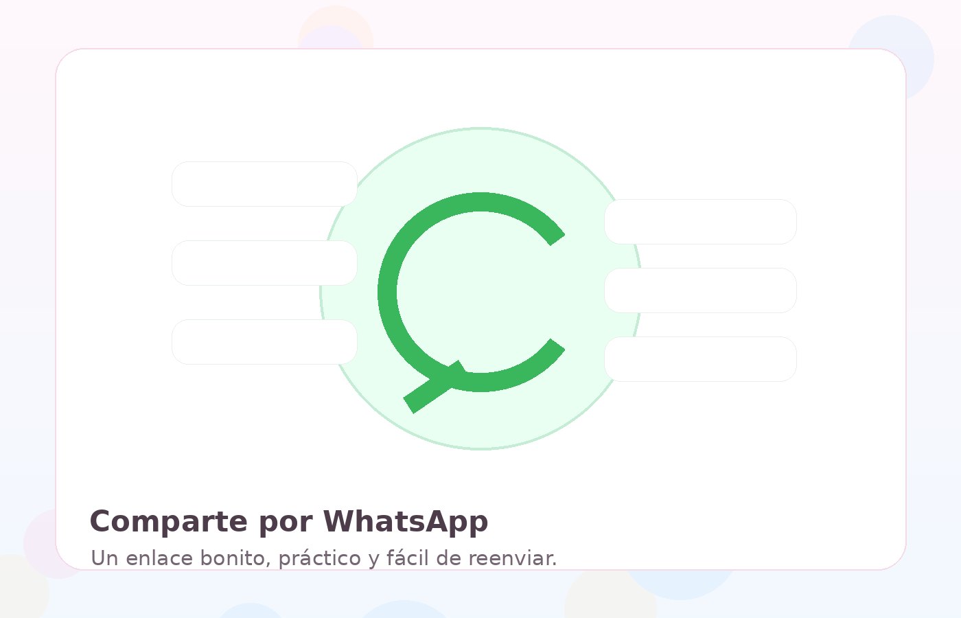 Compartir invitación por WhatsApp