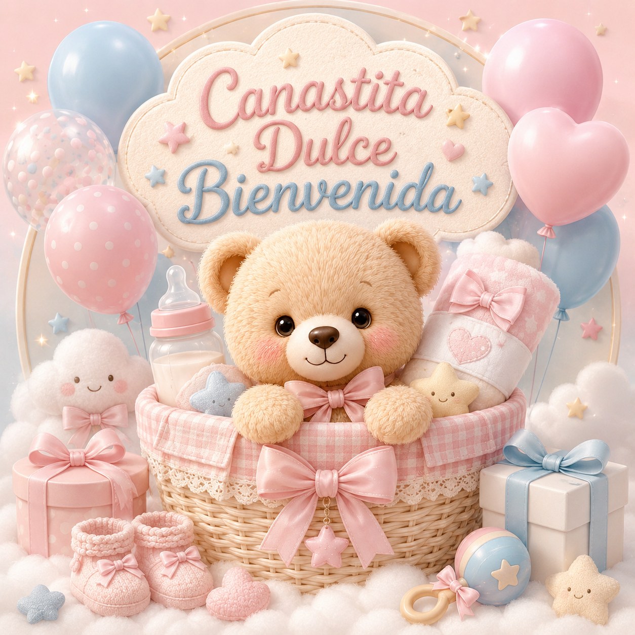 Canastita Dulce Bienvenida