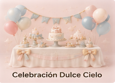 Celebración Dulce Cielo