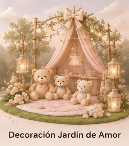 Decoración Jardín de Amor