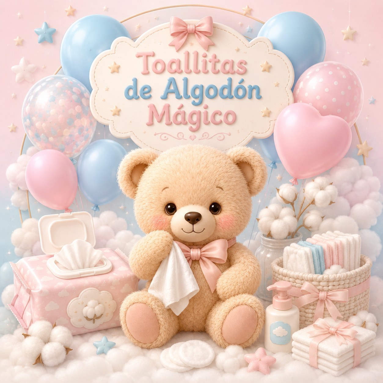 Toallitas de Algodón Mágico