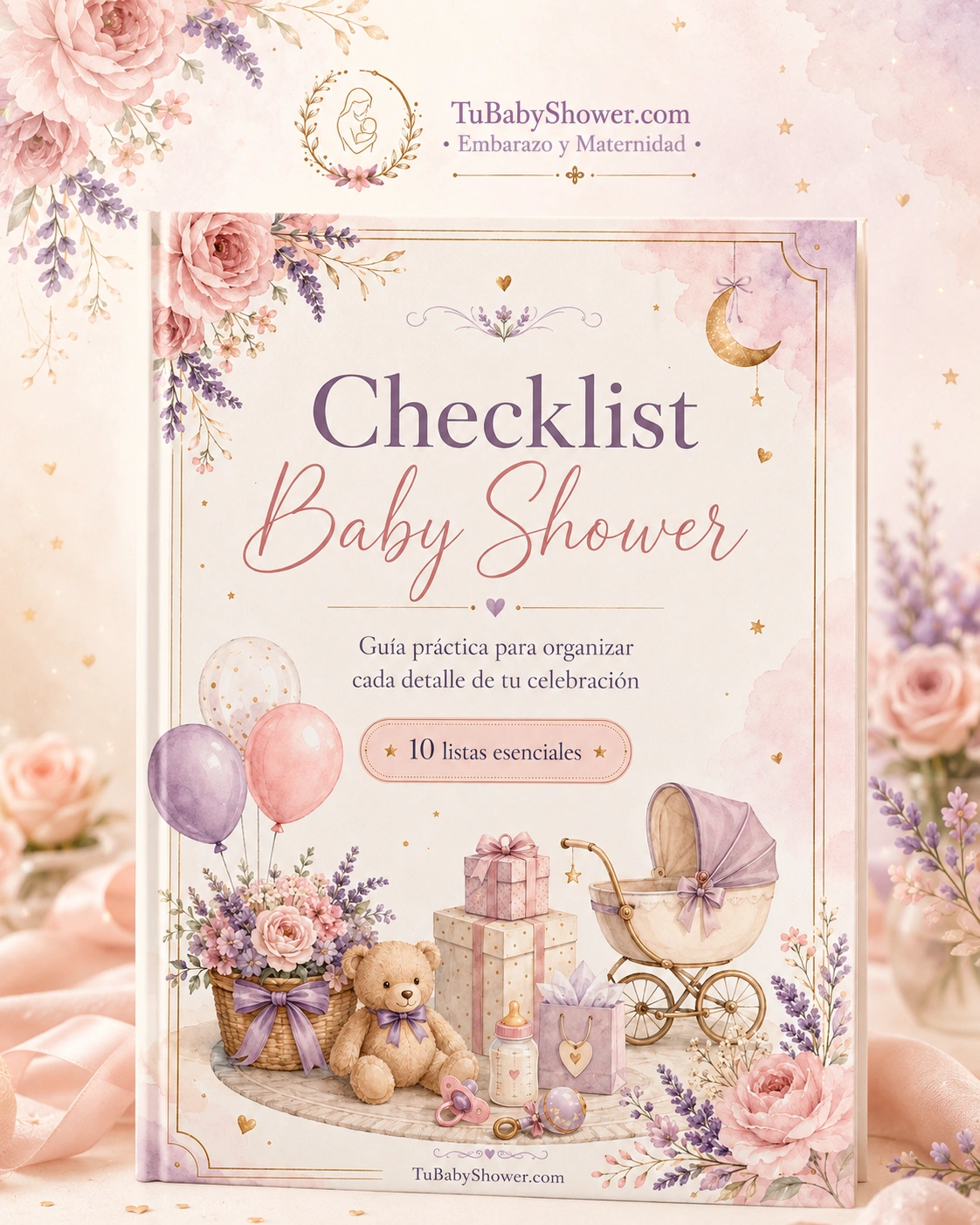 Portada del recurso gratuito Checklist Baby Shower