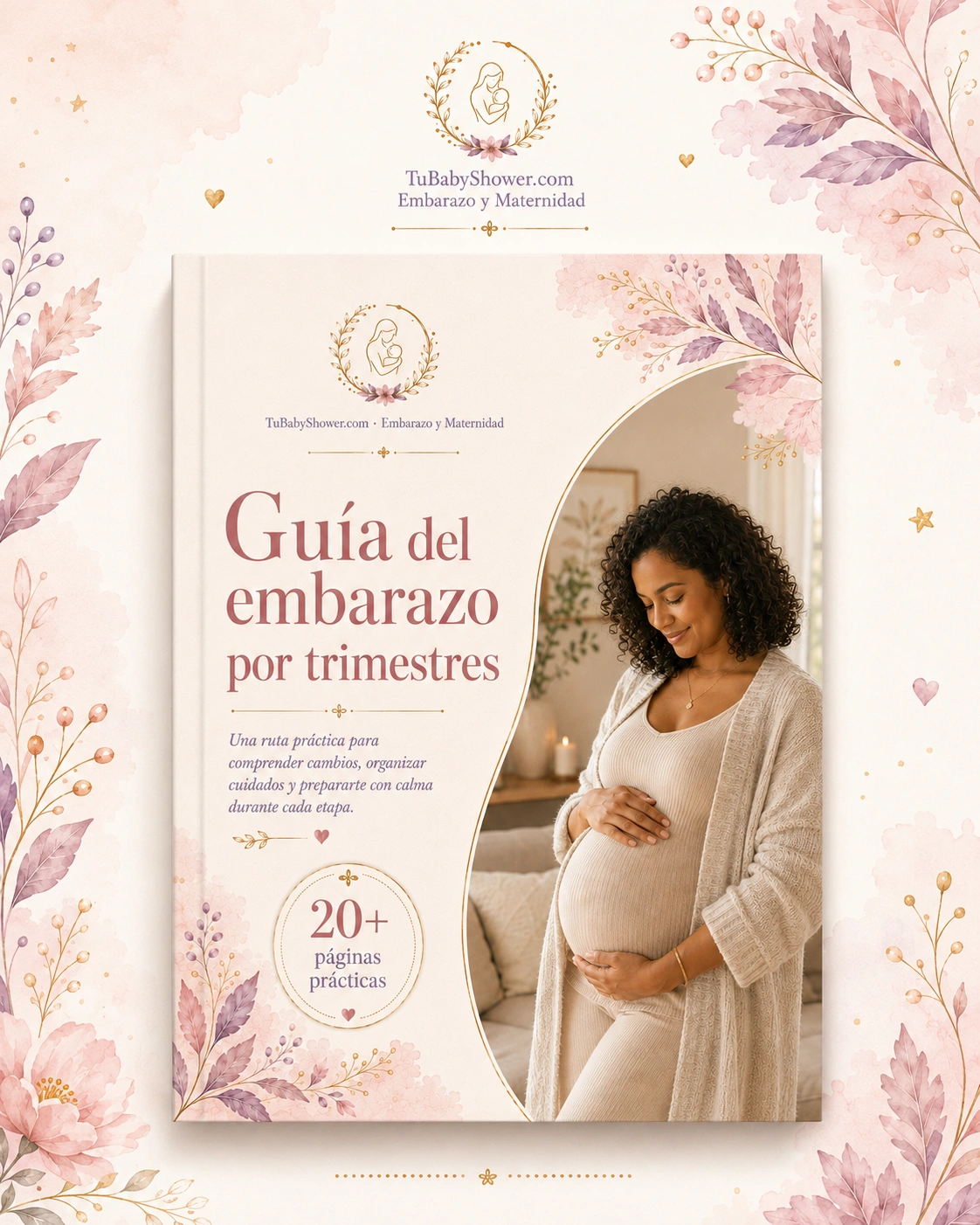 Portada de la Guía del embarazo por trimestres