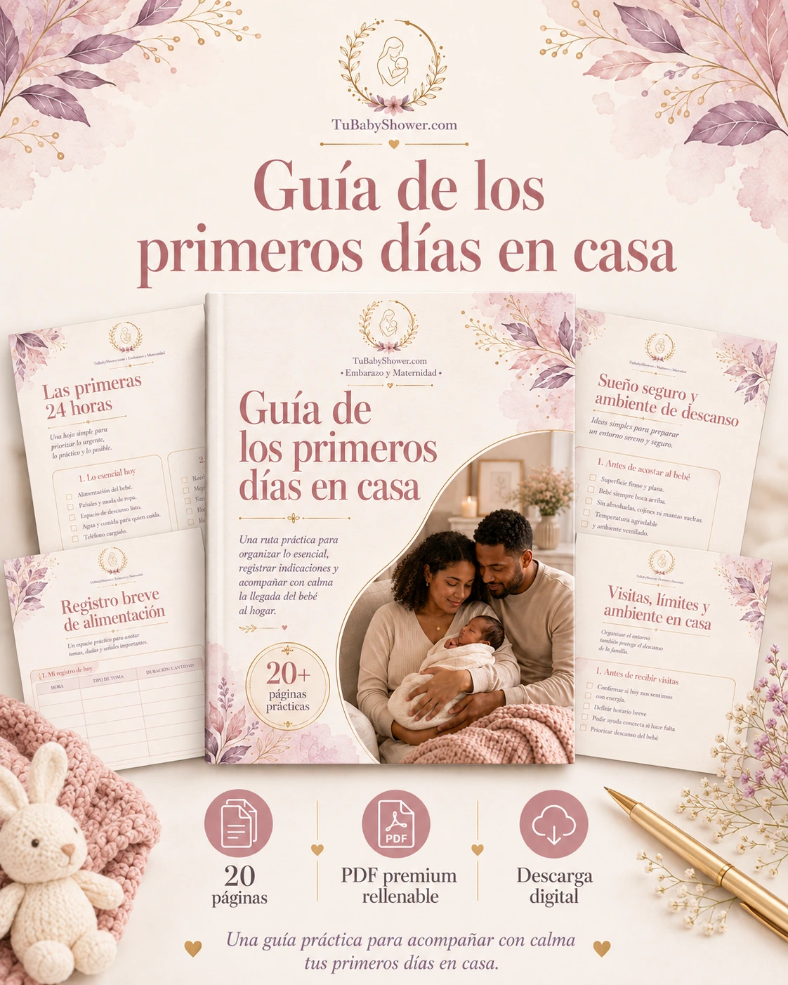 Vista previa de Guía de los primeros días en casa