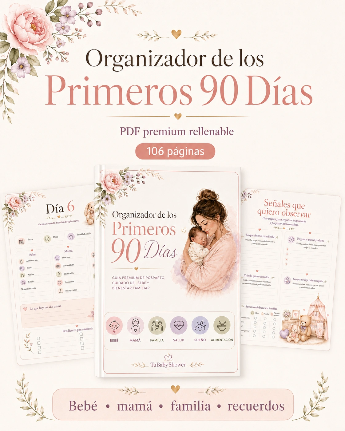 Vista previa de Organizador de los Primeros 90 Días